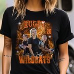 Henkilökohtainen Vintage Bootleg Style Ball Games Photo Unisex T-paita hikipaita tekstillä Syntymäpäivä Vuosipäivä lahja urheilun ystäville