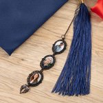 Personlig gravert logoskive oval fotosjarm Grad Cap Tassel-dekorasjon med englevinger Memorial Graduation Gift for Class of 2026 Graduates