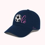 Personalisierte Kappe mit Namen Stickerei Ball-Motiv Patch Austauschbar Trucker Cap Urlaub Mode Geschenk für Sportliebhaber Freund Familie