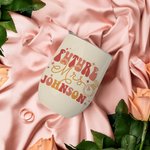 Personalized In My Engaged Era Future 12oz Tumbler with Name Engagement Bridal Shower Gift for Women