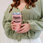 Personalized In My Engaged Era Future Mrs 30oz Name Tumbler with Straw and Brush Engagement Bridal Shower Bachelorette Party Gift for Women