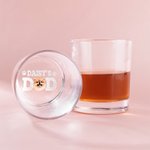 Henkilökohtainen lemmikkieläimen äiti isä 10oz Old Fashioned Rocks viskilasi valokuvalla ja nimellä Syntymäpäivälahja lemmikkieläinten ystävälle