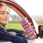 Vaso personalizado con nombre y pajita rosa 3D inflado Letra Caduceo Elementos médicos 20oz Graduación Apreciación Regalo para enfermera