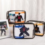Personlig snackpåse med namn och nummer för hockeyutövare Födelsedag Sporttillbehör Present för hockeyälskare