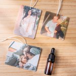 Personalised Car Air Freshener Ornament Photo Fragrance Car Interior Decor Valentine's Day Memorial Gift for Couple Friend