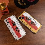 Personalised Retro Nostalgic Mixtape Phone Case for iPhone with Name Birthday Gift for Girlfriend Boyfriend