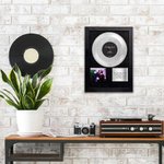 Personalisierte Vinyl Schallplatte Haus Dekoration Erinnerung Geschenk zur Hochzeit Jahrestag Einweihung