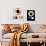 Personalisierte Vinyl Schallplatte Haus Dekoration Erinnerung Geschenk zur Hochzeit Jahrestag Einweihung