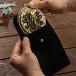 Personalisierter Cthulhu Würfel Spinner mit Namen Gravur Geburtstag Brettspiel RPG Rollen- und Tischspiel Gaming Party Geschenk für Cthulhu Fan