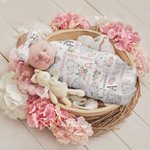Spersonalizowany zestaw opasek na głowę dla niemowląt z imieniem i nazwiskiem Urodzinowy prezent na baby shower dla dziewczynki i chłopca
