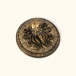 Personalisierter Cthulhu Würfel Spinner mit Namen Gravur Geburtstag Brettspiel RPG Rollen- und Tischspiel Gaming Party Geschenk für Cthulhu Fan