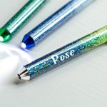 Personalisierte Glitter Medical Portable LED Pen Light mit Namen und Titel Wertschätzung Geburtstagsgeschenk für Arzt Krankenschwester medizinisches P