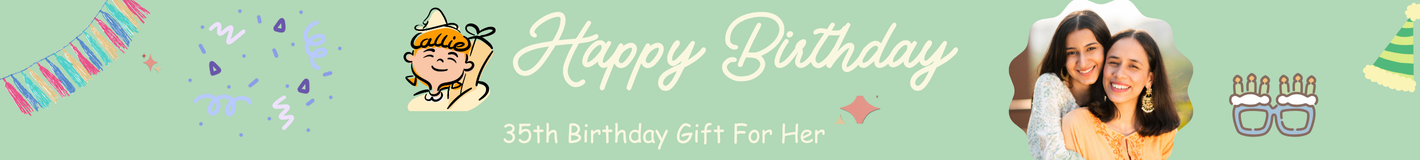 35th Birthday Gift For Her