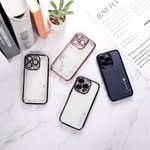 Personalised Minimalism TPU Name Mobile Phone Case for iPhone with Heart Birthday Gift for Women Men