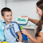 Personalized Cartoon Jungle Rabbit Dinosaur Animals Food Grade Lunch Box with Name Birthday Back to School Gift for Kids