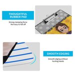 Personalized Pencil Cartoon Character Design Portable Clipboard with Name A4 Letter Size Teacher's Day Back to School Gift for Teacher