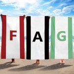 Personalizada Inicial Super Absorbente Secado Rápido Suave Rayas Toalla de Playa Viaje Esencial Verano Fiesta Cumpleaños Regalo para la Familia Amigo