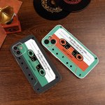 Personalised Retro Nostalgic Mixtape Phone Case for iPhone with Name Birthday Gift for Girlfriend Boyfriend