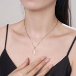Personalizado Dainty Hada Minimalista Nombre Collar Cumpleaños Ánimo Regalo para Peter Pan Lover Chica Mujeres