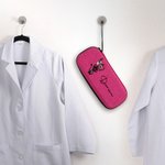 Personalised Birth Flower Bouquet Bow Stethoscope Case with Mesh Pockets and Name Birthday Nurse Graduation Gift Nurse Doctor Medical Staff