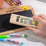 Effaceur de tableau noir graffiti personnalisé avec 2 stylos marqueurs Appréciation Cadeau de rentrée pour professeur