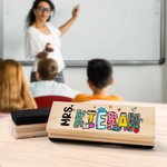 Effaceur de tableau noir graffiti personnalisé avec 2 stylos marqueurs Appréciation Cadeau de rentrée pour professeur