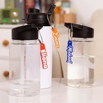 Personalized Multicolour 3D Printed Tumbler Name Tag Charm with Stainless Steel Loop Tumbler Accessories Gift for Family Friends