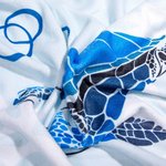Personalized Underwater World Oversized Quick Dry Turtle Beach Towel with Name Summer Travel Essential Gift for Friend Family