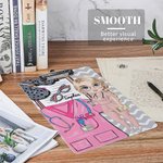 Personalised Cartoon Medical Tools Hanging Clipboard with Low Profile Clip Graduation Appreciation Gift for Nurse Doctor Medical Student