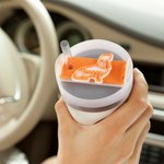 Plaque d'identification personnalisée imprimée en 3D pour chien et chat Accessoires pour gobelets de 20oz à 64oz Stanley Cadeau d'anniversaire pour le