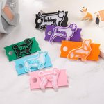 Plaque d'identification personnalisée imprimée en 3D pour chien et chat Accessoires pour gobelets de 20oz à 64oz Stanley Cadeau d'anniversaire pour le