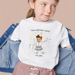 Gepersonaliseerd Cartoon Avatar Foto Overwinning Gebaar Verjaardag Squad T-shirt Sweatshirt met Tekst Grappig Feest Cadeau voor Familie Vriendin