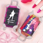 Spersonalizowane pudełko na prezent urodzinowy dla kobiet Lovely Cheerleading Silhouette Mini Travel Storage Box