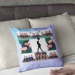 Henkilökohtainen Cheerleading Photo Collages heittää tyynyn kansi tekstillä Home Decor Housewarming lahja Cheerleadersille 3