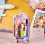 Personalised Cartoon Character Design Mini Trolley Luggage Storage Case with Name Travel Essentials Birthday Gift for Travel Lovers