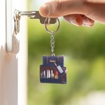Personalised Chef Tool Bag Design Acrylic Keychain with Name Bag Charm Birthday Anniversary Gift for Chef Cooking Lover