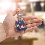 Personalised Chef Tool Bag Design Acrylic Keychain with Name Bag Charm Birthday Anniversary Gift for Chef Cooking Lover