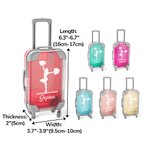 Spersonalizowane pudełko na prezent urodzinowy dla kobiet Lovely Cheerleading Silhouette Mini Travel Storage Box