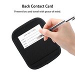 Personalized Summer Vacation Element Luggage Handle Wrap Set of 2 Travel Accessories Birthday Gift for Travel Lovers