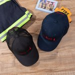 Casquette de baseball ajustable avec numéro et nom Cadeau d'anniversaire pour pompier