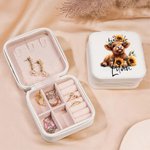Boite à bijoux personnalisée avec nom et prénom pour les femmes