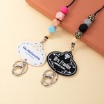 Personalized Teacher Name Bead Lanyard with Key Ring Back to School Appreciation Gift for Teacher