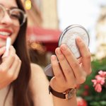 Gepersonaliseerde Bloemen Takken Compacte Make-up Spiegels met Gegraveerde Tekst Set van 2 Bruiloft Bruidsfeest Cadeau voor Bruidsmeisje