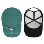 Personalized Multicolour Adjustable Cartoon Cat Dog Design Baseball Cap with Name Sports Accessories Birthday Gift for Pet Lover