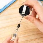 Badge en silicone rétractable avec titre Cadeau d'appréciation pour infirmière Personnel médical