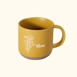 Personalized Engraved Birth Flower Bouquet Ceramic Mug with Name Birthday Gift for Women