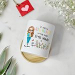 Personalized It Takes Big Heart To Help Shape Little Minds Planter Pot with Drainage Back to School Gift for Teacher