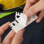 Distintivo adesivo personalizzato dei vigili del fuoco per auto con testi resistenti alle intemperie Accessori per auto regalo per i vigili del fuoco