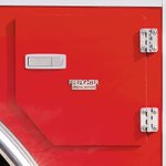Distintivo adesivo personalizzato dei vigili del fuoco per auto con testi resistenti alle intemperie Accessori per auto regalo per i vigili del fuoco