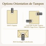 Tampon de Gaufrage Personnalisé avec Fleur de Naissance Constellation Thème Livre de la Bibliothèque Cadeau Anniversaire pour Amoureux des Livres